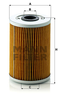 Filtru ulei H 929 x MANN-FILTER