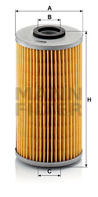 Filtru ulei H 939 MANN-FILTER