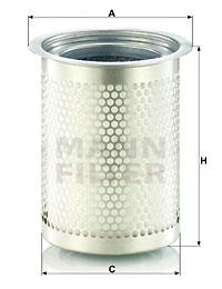 Filtru, aer comprimat LE 13 013 x MANN-FILTER