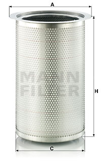 Filtru, aer comprimat LE 48 004 x MANN-FILTER