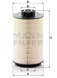 Filtru combustibil PU 1058/1 x MANN-FILTER