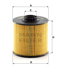 Filtru combustibil PU 10 004 z MANN-FILTER