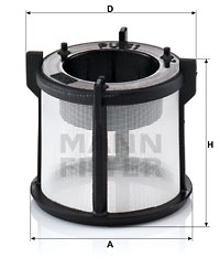 Filtru combustibil PU 51 x MANN-FILTER