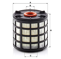 Filtru combustibil PU 7011 z MANN-FILTER