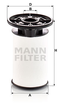 Filtru combustibil PU 7014 z MANN-FILTER