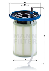 Filtru combustibil PU 7018 MANN-FILTER