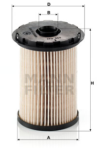 Filtru combustibil PU 731 x MANN-FILTER