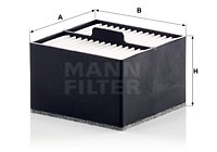 Filtru combustibil PU 911 MANN-FILTER