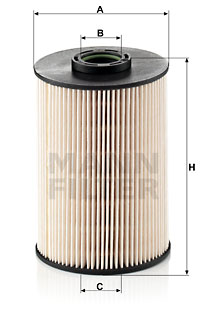 Filtru combustibil PU 937 x MANN-FILTER