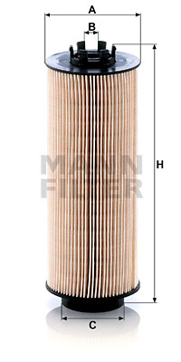 Filtru combustibil PU 966/2 x MANN-FILTER