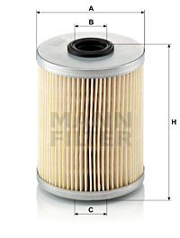 Filtru combustibil P 718 x MANN-FILTER