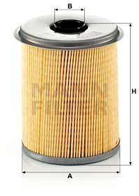 Filtru combustibil P 735 x MANN-FILTER