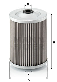 Filtru combustibil P 990 MANN-FILTER