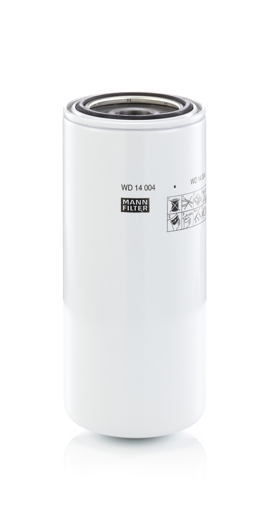 Filtru, sistem hidraulic primar WD 14 004 MANN-FILTER