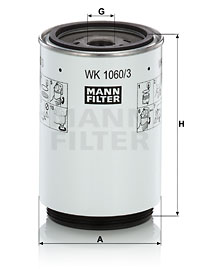 Filtru combustibil WK 1060/3 x MANN-FILTER