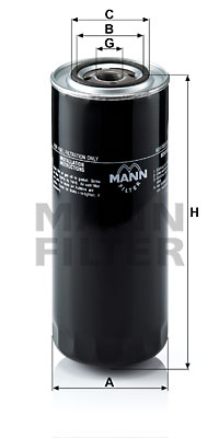 Filtru combustibil WK 11 102/5 MANN-FILTER