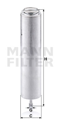 Filtru combustibil WK 5002 x MANN-FILTER