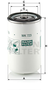 Filtru combustibil WK 723 MANN-FILTER