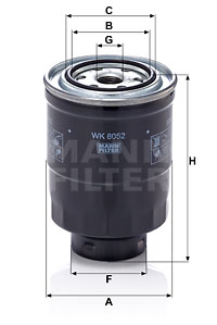 Filtru combustibil WK 8052 z MANN-FILTER