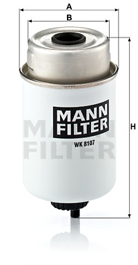 Filtru combustibil WK 8107 MANN-FILTER