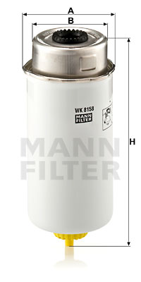 Filtru combustibil WK 8158 MANN-FILTER