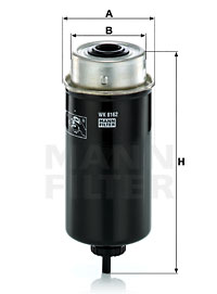 Filtru combustibil WK 8162 MANN-FILTER