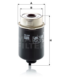 Filtru combustibil WK 8166 MANN-FILTER