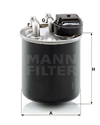 Filtru combustibil WK 820/20 MANN-FILTER