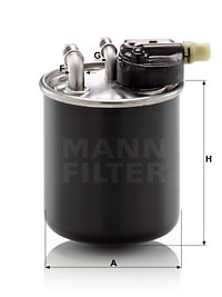 Filtru combustibil WK 820/22 MANN-FILTER