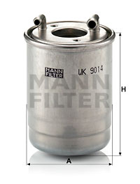 Filtru combustibil WK 9014 z MANN-FILTER