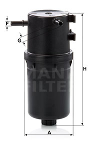 Filtru combustibil WK 9016 MANN-FILTER