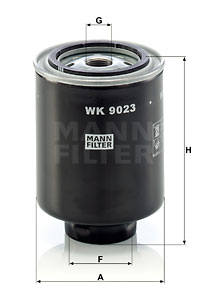 Filtru combustibil WK 9023 z MANN-FILTER