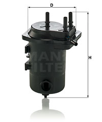 Filtru combustibil WK 9028 z MANN-FILTER