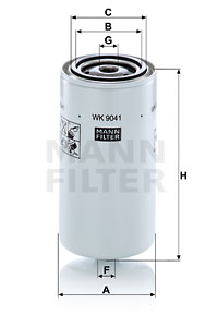 Filtru combustibil WK 9041 x MANN-FILTER