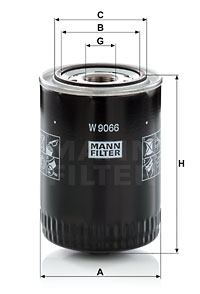 Filtru ulei W 9066 MANN-FILTER