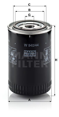 Filtru ulei W 940/44 MANN-FILTER