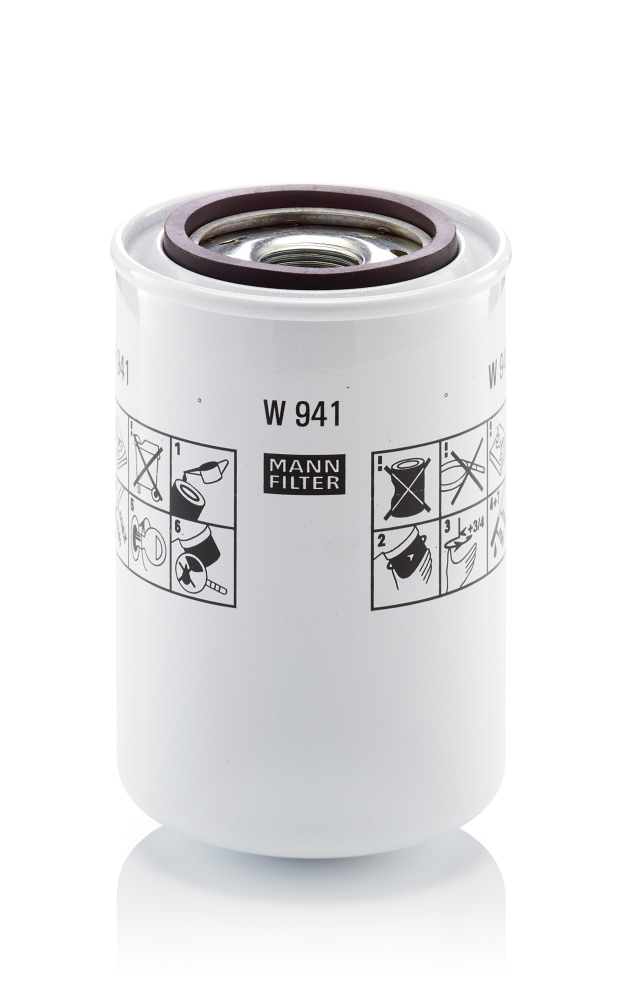 Filtru hidraulic, cutie de viteze automata W 941 MANN-FILTER