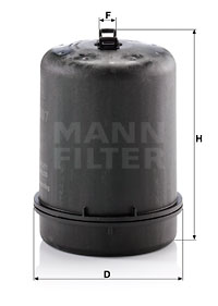 Filtru ulei ZR 9007 MANN-FILTER