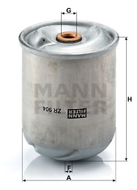 Filtru ulei ZR 904 x MANN-FILTER