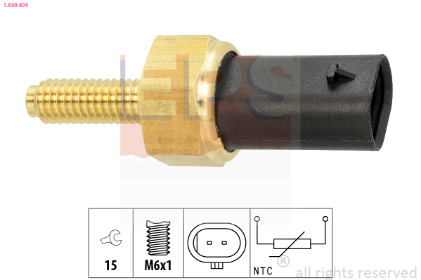 Senzor,temperatura lichid de racire 1.830.404 EPS