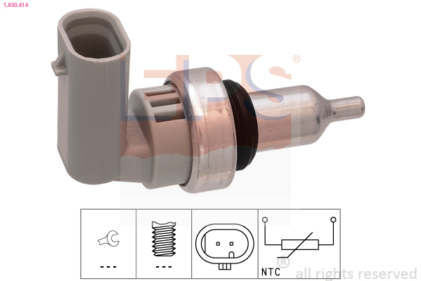 Senzor,temperatura lichid de racire 1.830.414 EPS