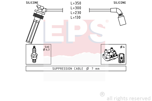 Set cablaj aprinder 1.499.249 EPS