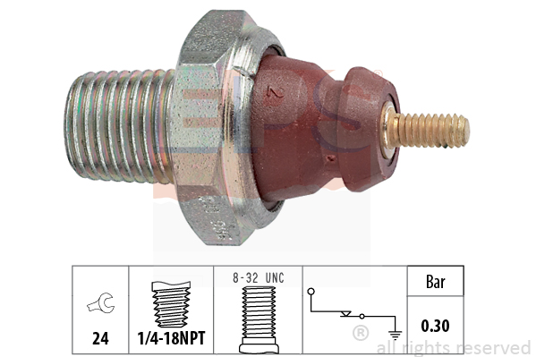 Senzor presiune ulei 1.800.011 EPS