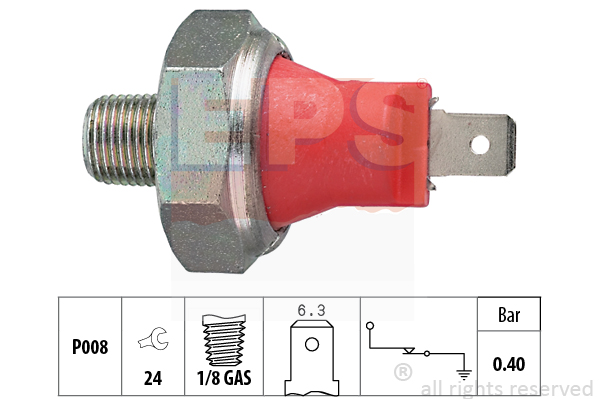 Senzor presiune ulei 1.800.017 EPS