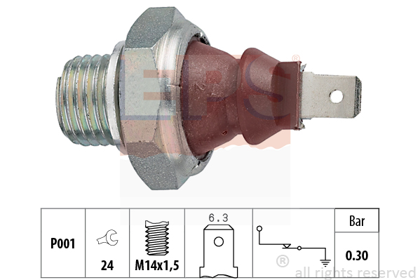 Senzor presiune ulei 1.800.023 EPS