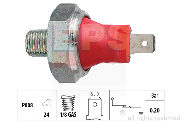 Senzor presiune ulei 1.800.035 EPS