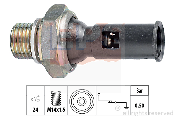 Senzor presiune ulei 1.800.056 EPS