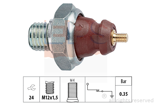 Senzor presiune ulei 1.800.057 EPS