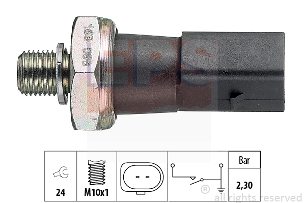 Senzor presiune ulei 1.800.190 EPS