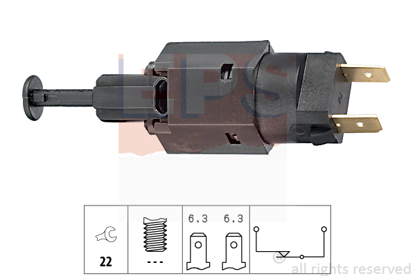 Comutator lumini frana 1.810.050 EPS